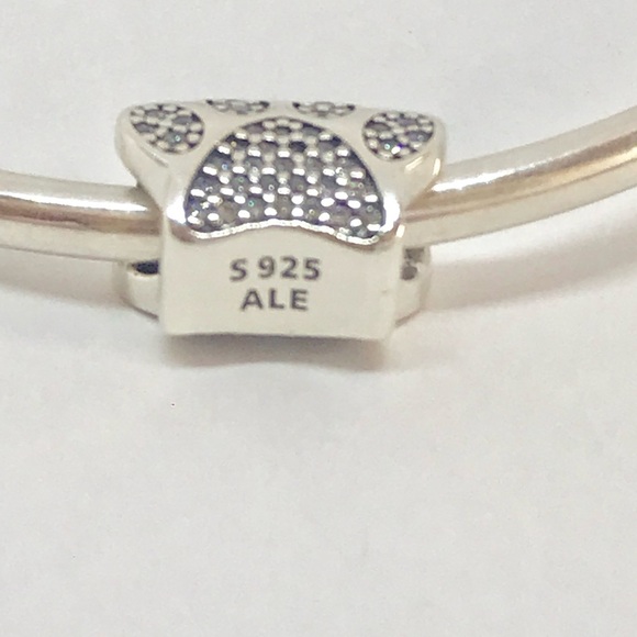Pandora PAW PRINTS CHARM With Gift Pandora Box - Picture 2 of 4
